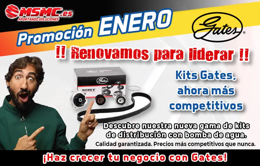 Kits Gates ahora más competitivos